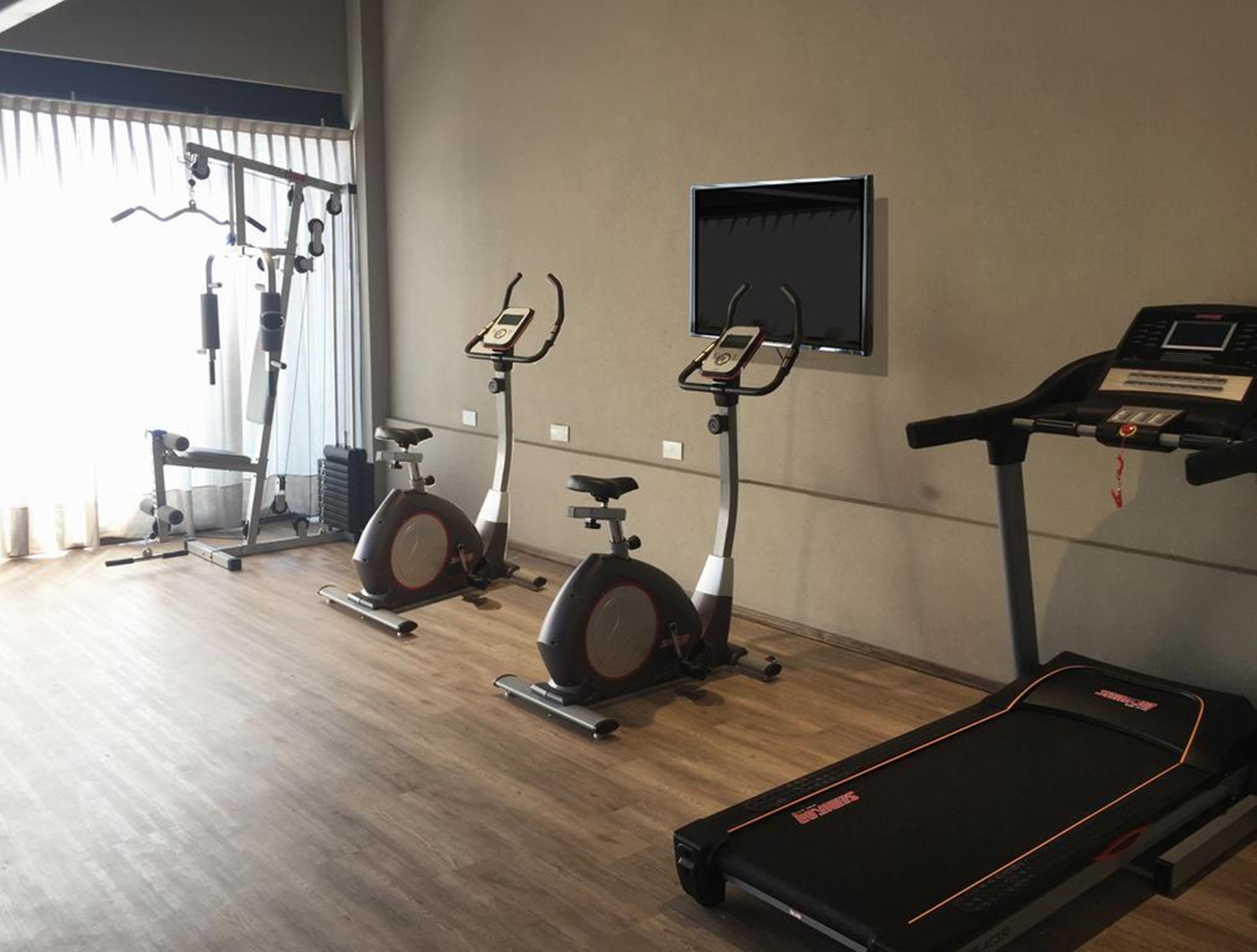 Aq Tailored Suites Buenos Aires Exterior photo A 3D rendering of a gym