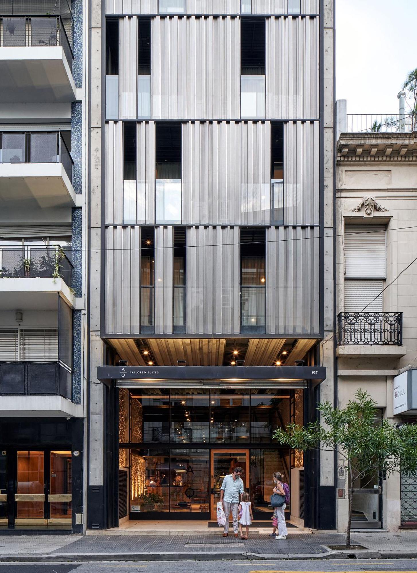 Aq Tailored Suites Buenos Aires Exterior photo The hotel's entrance