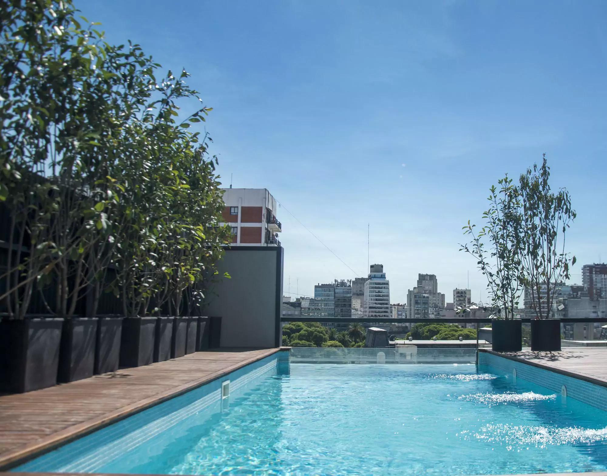 Aq Tailored Suites Buenos Aires Exterior photo Rooftop pool